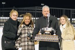Western Canada Pacing Derby trophy presentation
