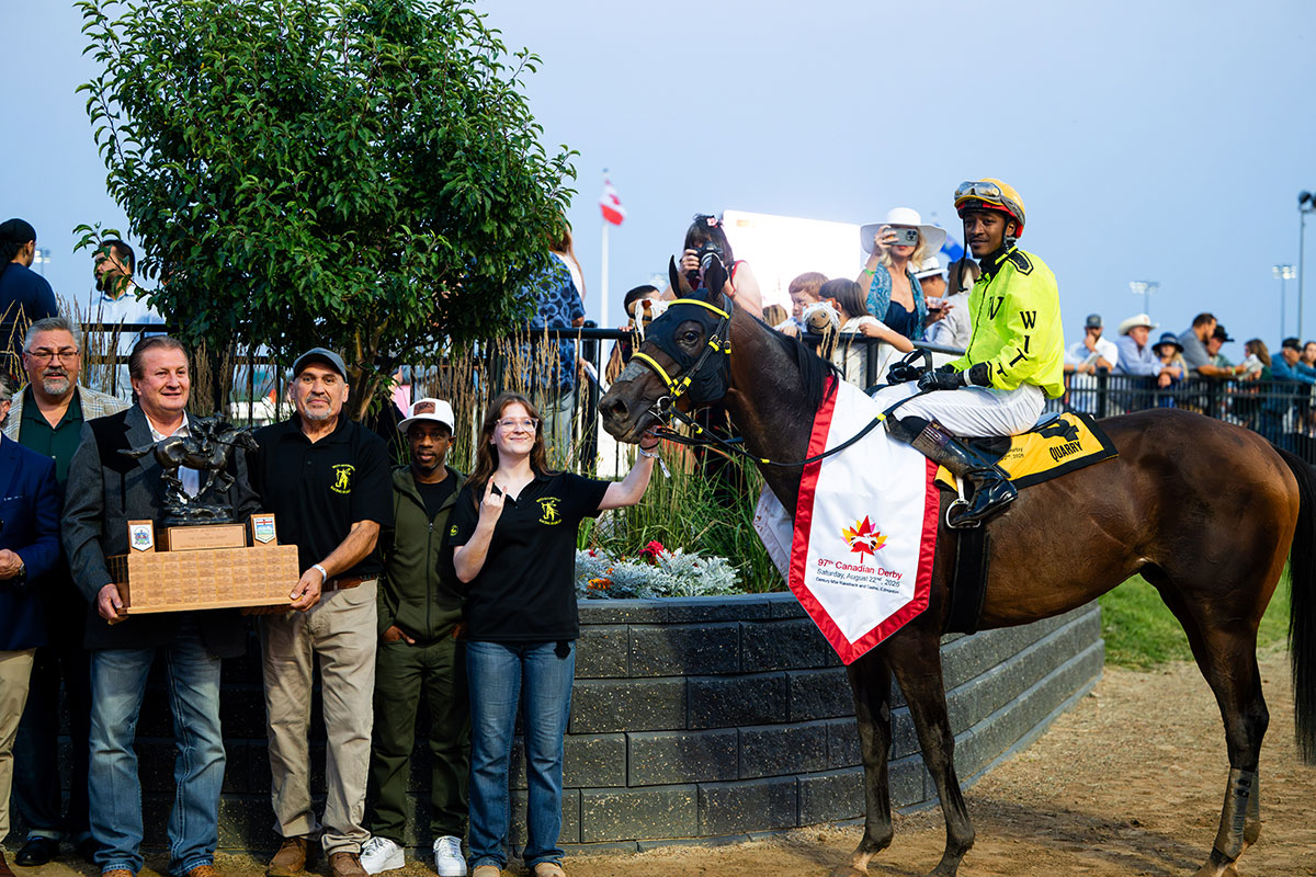 2026 Canadian Derby winner Quarry