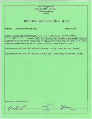 Ruling T122-2024