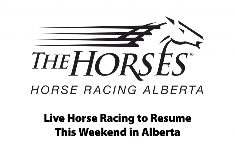 Live Horse Racing to Resume This Weekend in Alberta