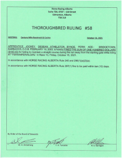 Ruling T058-2021
