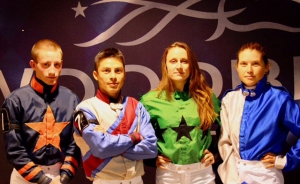 From left to right: Brandon Duchaine, Omar Moreno, Sheena Ryan and Aimee Auger