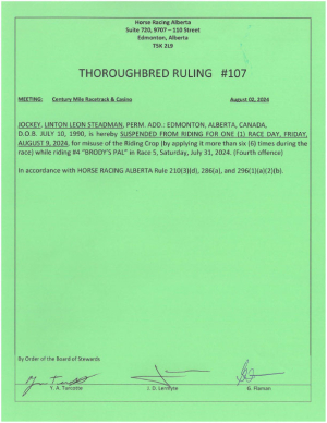 Ruling T107-2024