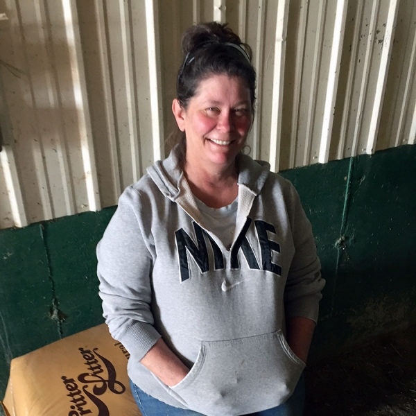 Tracy Burbank has resurfaced in the backstretch at RMTC