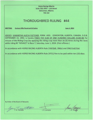 Ruling T044-2024