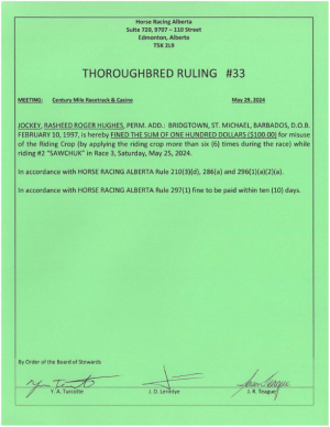 Ruling T033-2024
