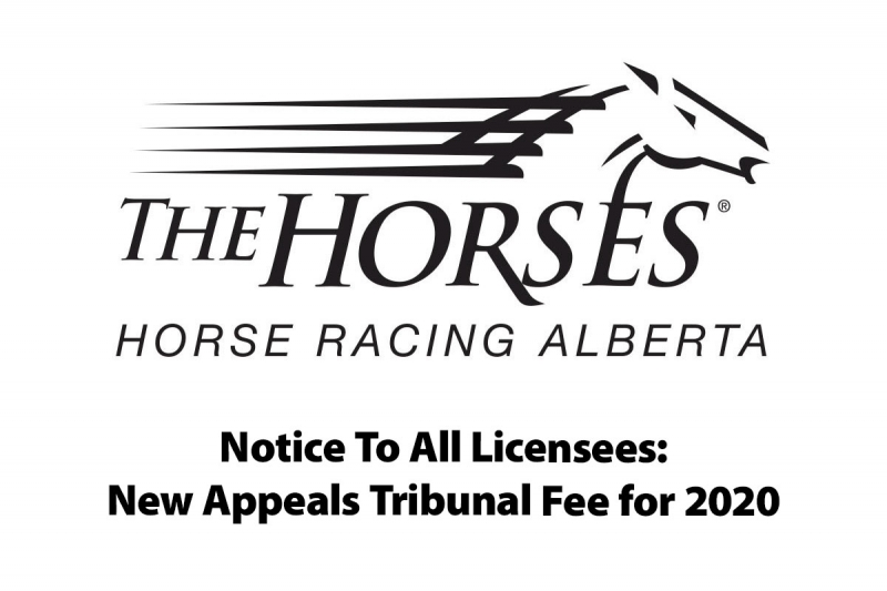 Notice to all Licensees: New Appeals Tribunal fee for 2020