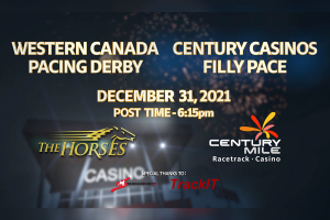 New Year&#039;s Eve at Century Mile | Western Canada Pacing Derby &amp; Century Casinos Filly Pace