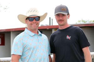 Brady Schultz (L) and Colton Mead (R) 