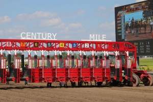 Handle record for opening night at Century Mile
